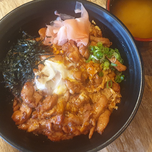 42. Oyako Don (Chicken)